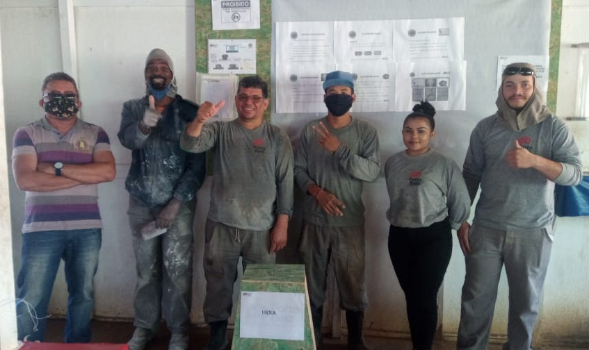 TRABALHADORES DA OBRA DA ARENA ELEGEM CIPA