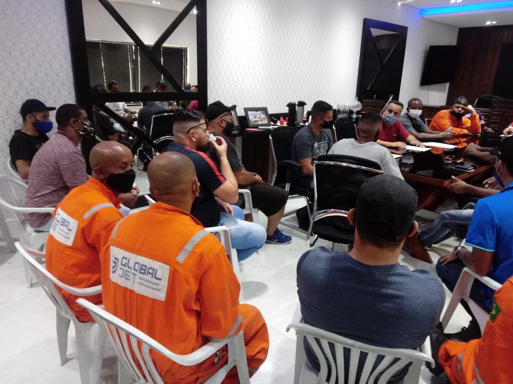 Sintricom atende trabalhadores da GlobalJet