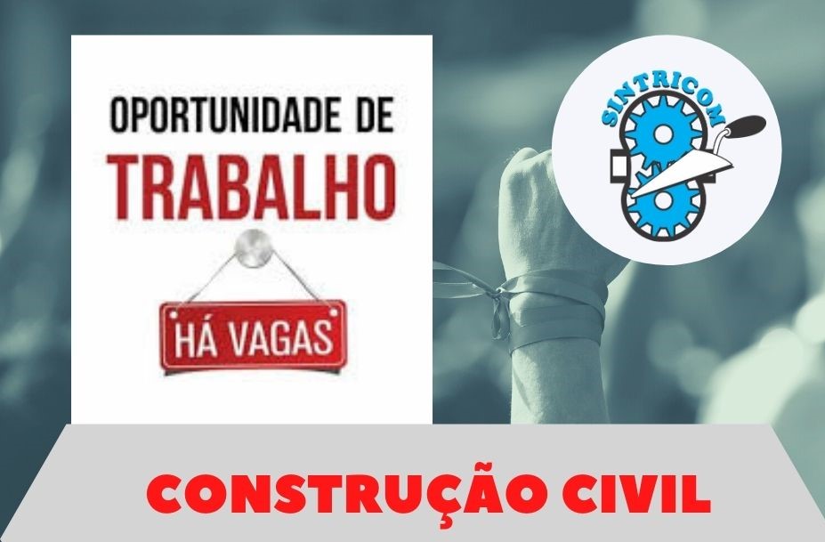 Vagas para ajudante de obras em várias cidades do Brasil