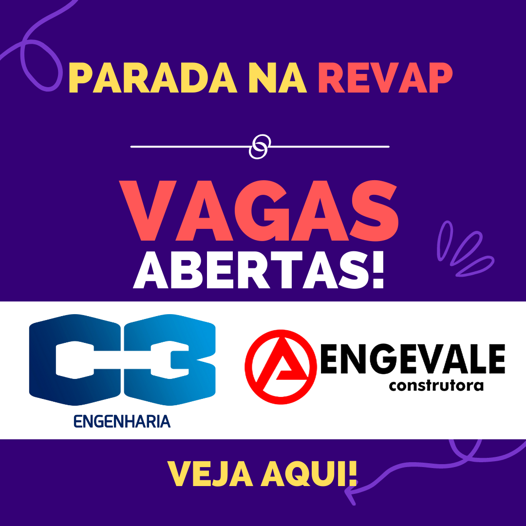 Parada na Revap confirmada! Confira as vagas abertas e como participar do processo seletivo