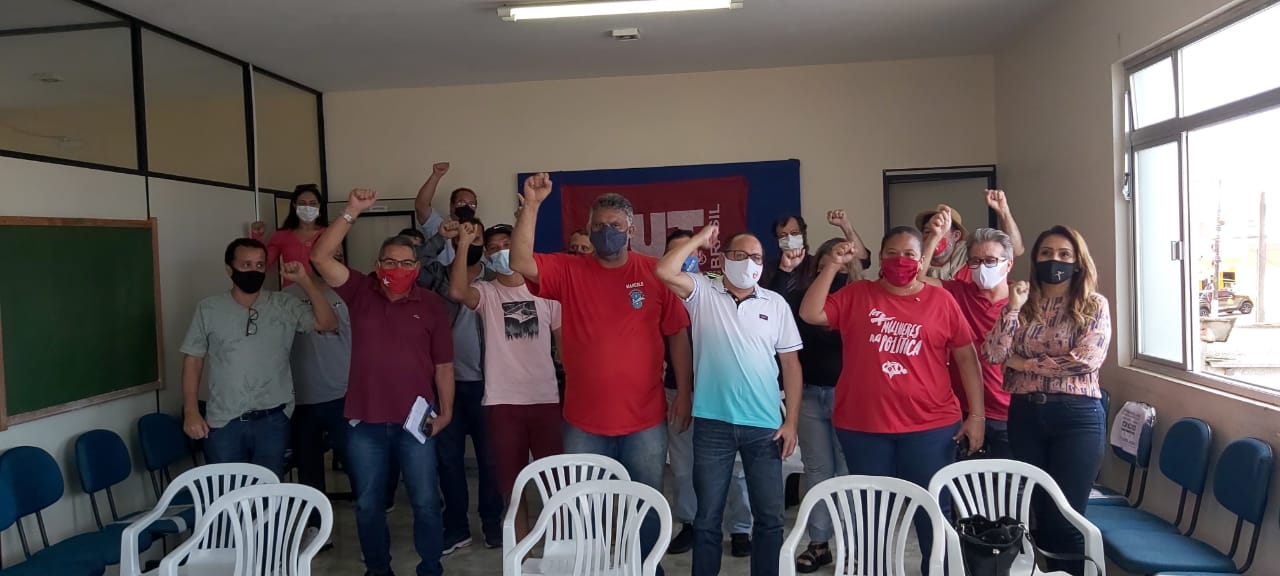 Em parceria com Sintricom, CUT inaugura base no Litoral Norte