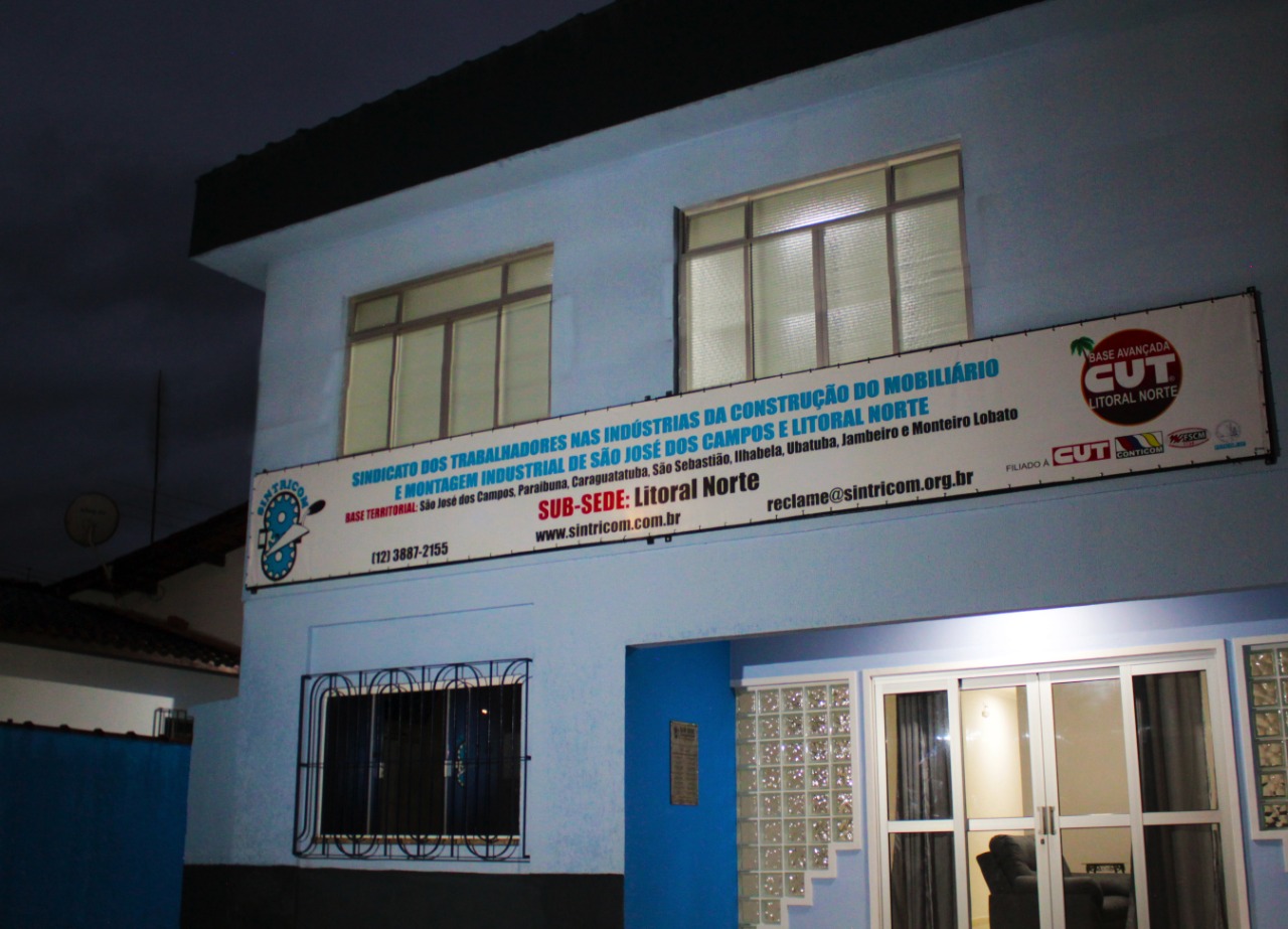 Casa do Trabalhador do Sintricom em Caraguá está de cara nova