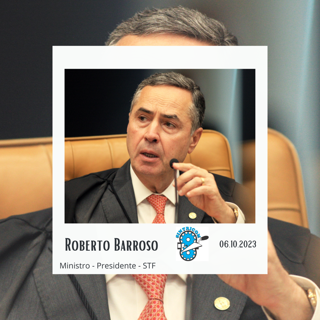 Presidente do STF discutiu contribuição sindical e FGTS com CUT, Força Sindical e UGT