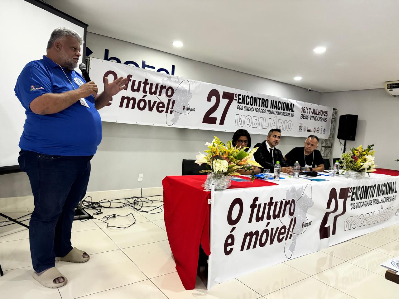 SINTRICOM participa do 27º Congresso do Setor Moveleiro em Ubá, Minas Gerais
