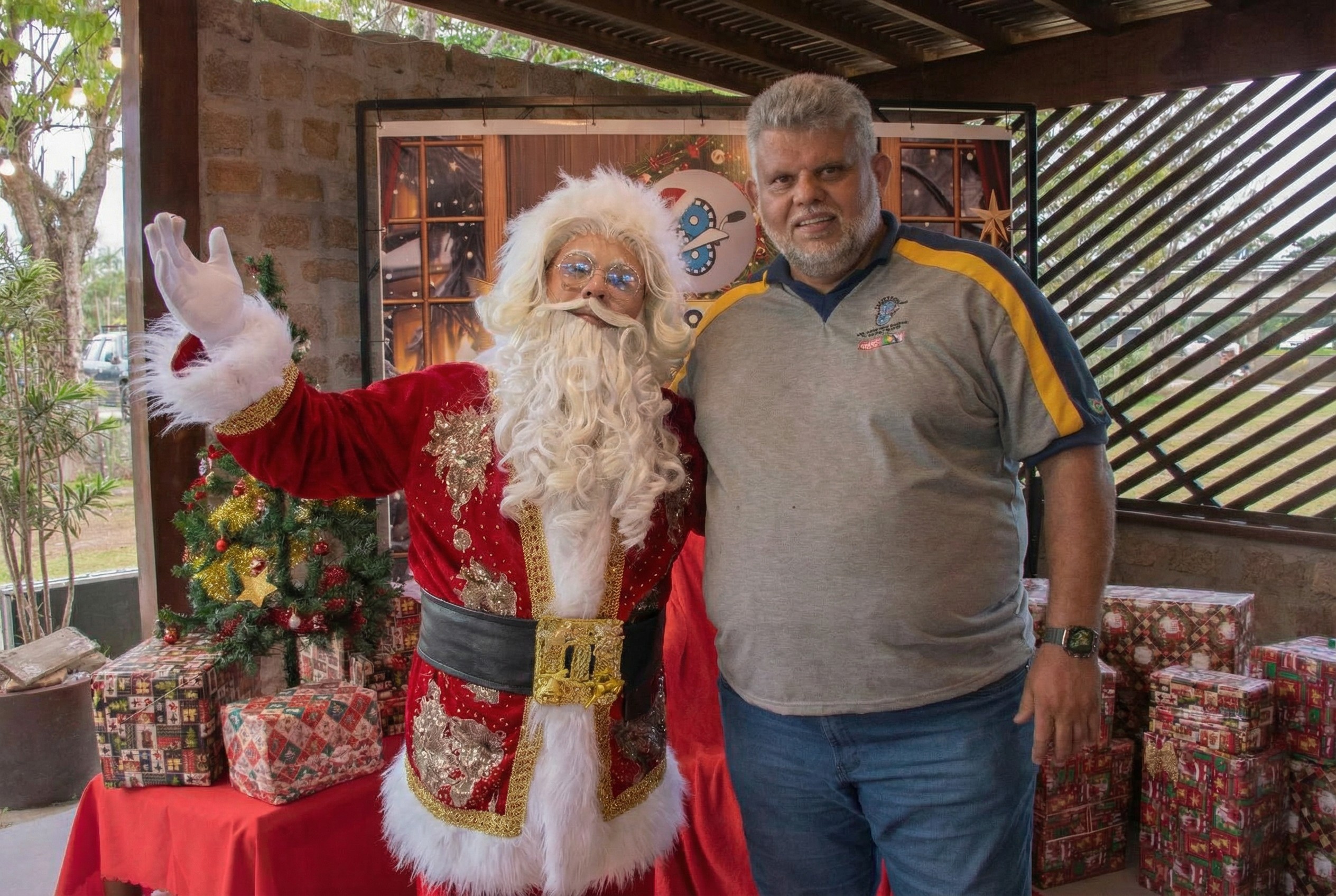 Emoção marca confraternização dos trabalhadores no Litoral Norte